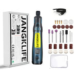 JANGKLIFE USB Cordless Rotary Tool Kit Woodworking Engraving Pen DIY For Jewelry Metal Glass Mini Wireless Drill