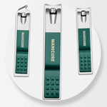 6-9 Pcs Manicure Set With Leather Case Professional Foot And Face Care Tool Kits Stainless Steel Nail Clipper Sets Gift