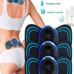 Mini Neck Massager, Electric Massager Sticker, Portable Body Massage Patch For Men, Women, Shoulder, Arms, Leg