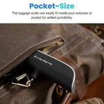 Portable Scale Digital LCD Display 110lb/50kg Electronic Luggage Hanging Suitcase Travel Weighs Baggage Bag Weight Balance Tools