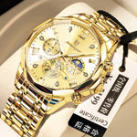 Waterproof Multifunctional Trendy High-end Luminous Men's Quartz Watch