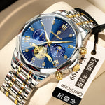 Waterproof Multifunctional Trendy High-end Luminous Men's Quartz Watch