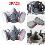 Half Face Gas Mask Respirator Facepiece Spray Painting 6200 Respirator Safety Protector