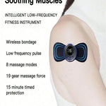 Mini Neck Massager, Electric Massager Sticker, Portable Body Massage Patch For Men, Women, Shoulder, Arms, Leg