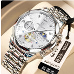 Waterproof Multifunctional Trendy High-end Luminous Men's Quartz Watch