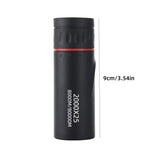 New Mini Portable 2000x25 HD Monocular Telescope Mobile Phone Telescope with Holder Camping Hunting Birdwatching Telescope