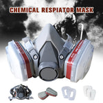 Half Face Gas Mask Respirator Facepiece Spray Painting 6200 Respirator Safety Protector